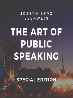 cover image of The Art of Public Speaking (Special Edition)